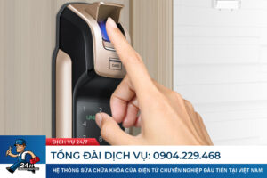 khóa cửa vân tay