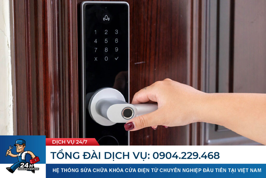 khóa cửa điện tử