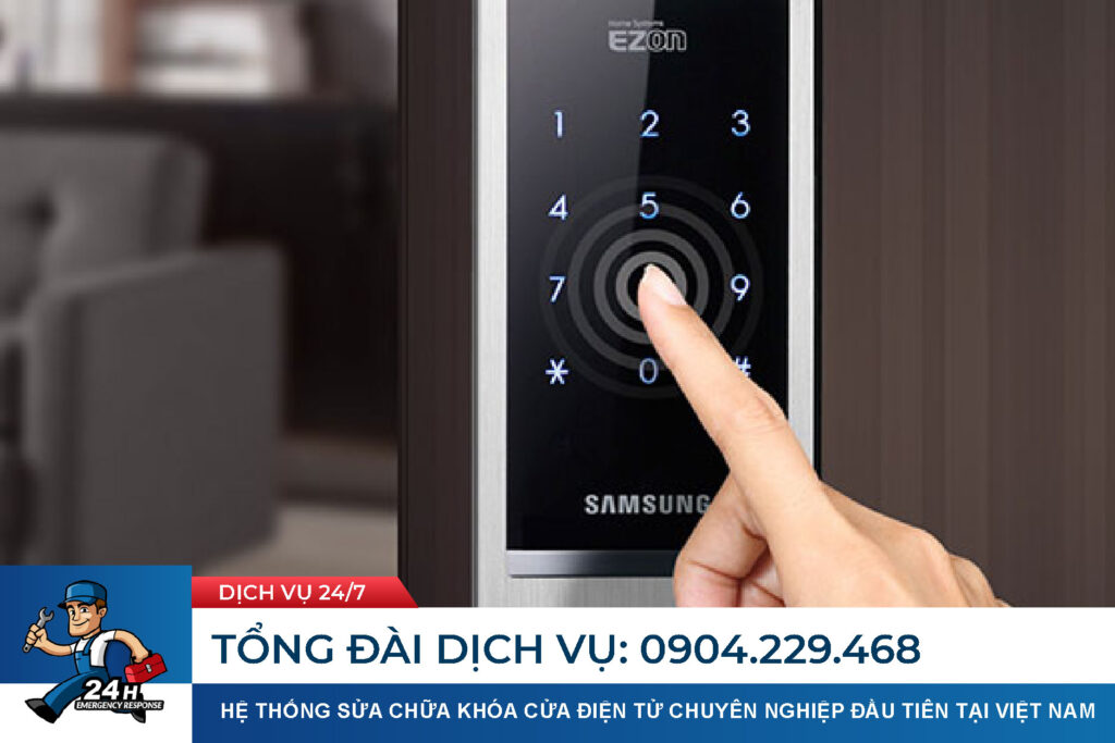 khóa cửa vân tay