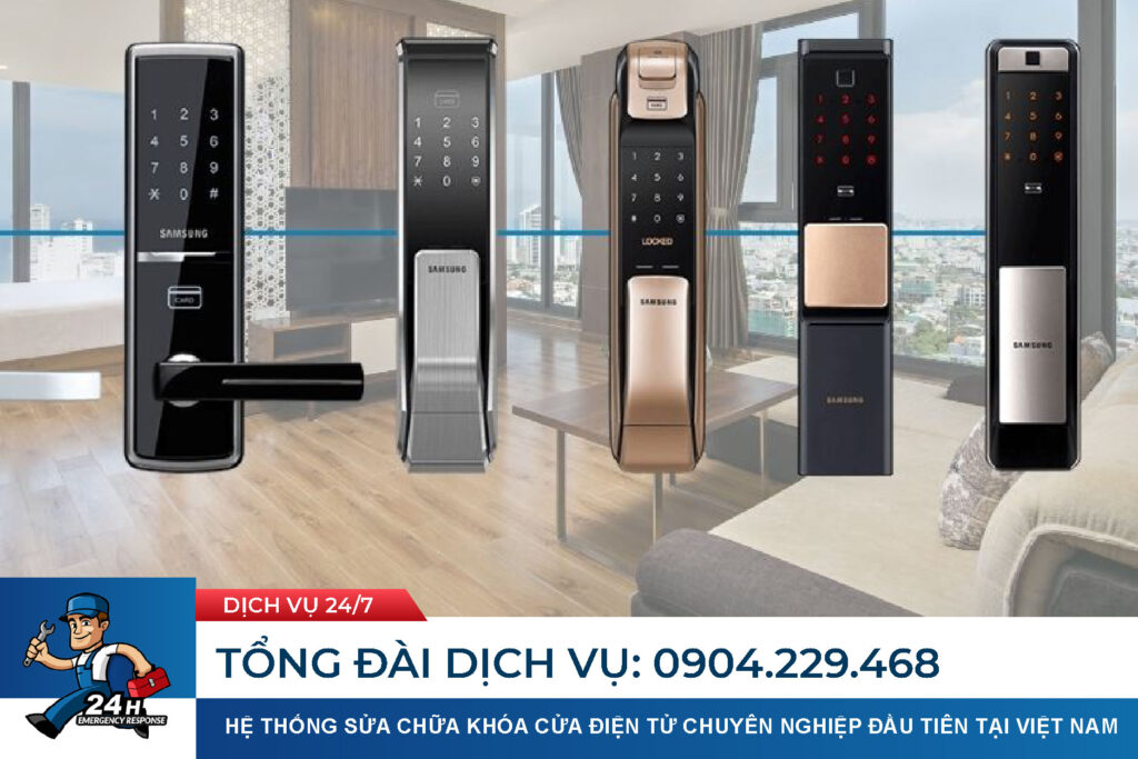 khóa cửa vân tay Hàn Quốc