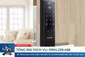 khóa cửa vân tay Hàn Quốc