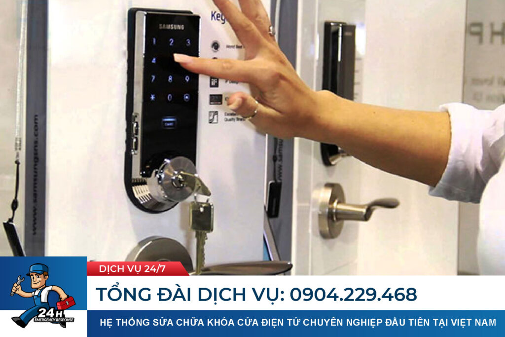 khóa điện tử mã số