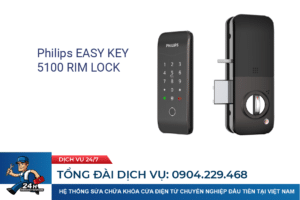 Khóa điện tử Philips EASY KEY 5100 RIM LOCK