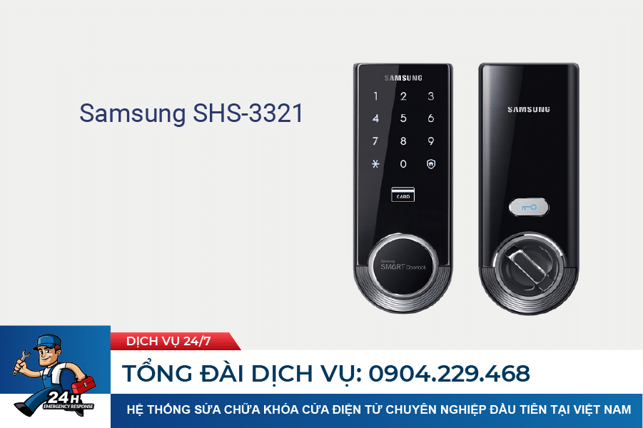 Khóa điện tử Samsung SHS-3321