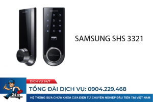 Khóa điện tử Samsung không tay cầm SHS 3321