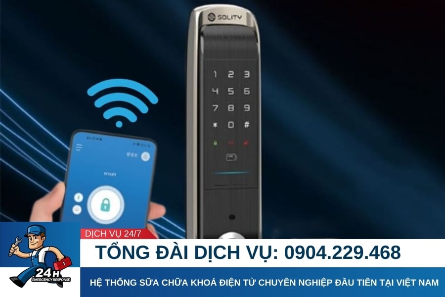 Công nghệ điều khiển từ xa trên khoá cửa thông minh