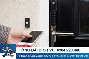 Công nghệ điều khiển từ xa trên khoá cửa thông minh