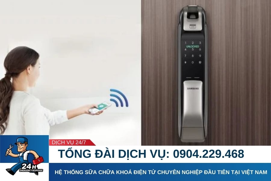 Công nghệ điều khiển từ xa trên khoá cửa thông minh