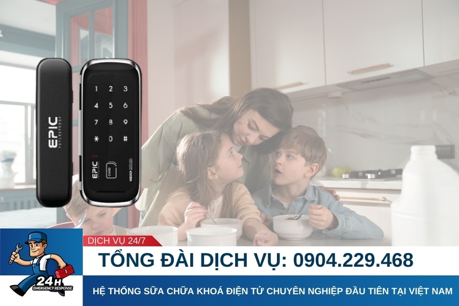 Nhà có trẻ nhỏ nên lựa chọn thương hiệu khoá điện tử nào đảm bảo an toàn tối ưu?