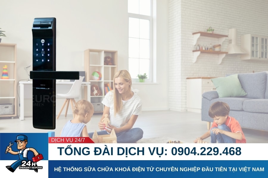 Nhà có trẻ nhỏ nên lựa chọn thương hiệu khoá điện tử nào đảm bảo an toàn tối ưu?