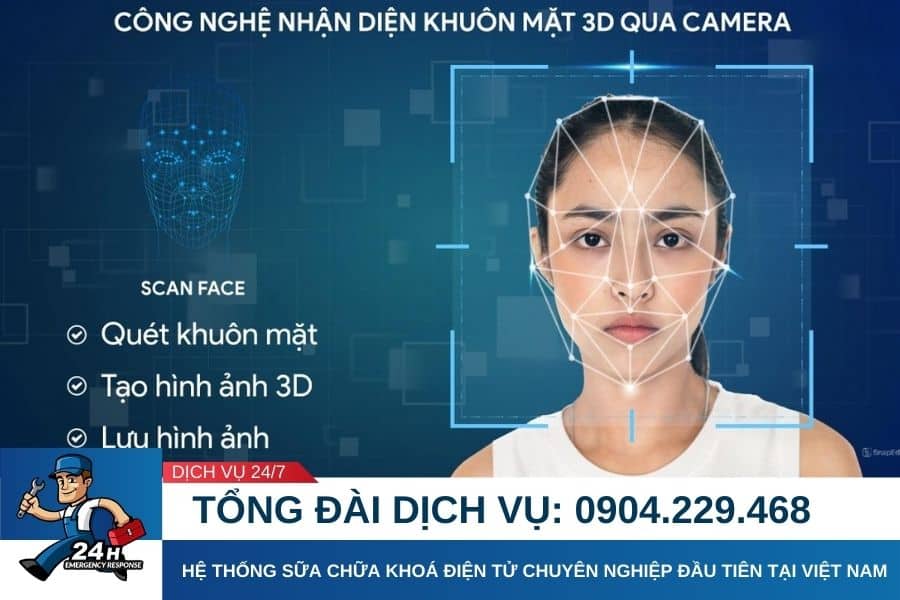 Tìm hiểu về tính năng nhận diện khuôn mặt trên khoá cửa thông minh